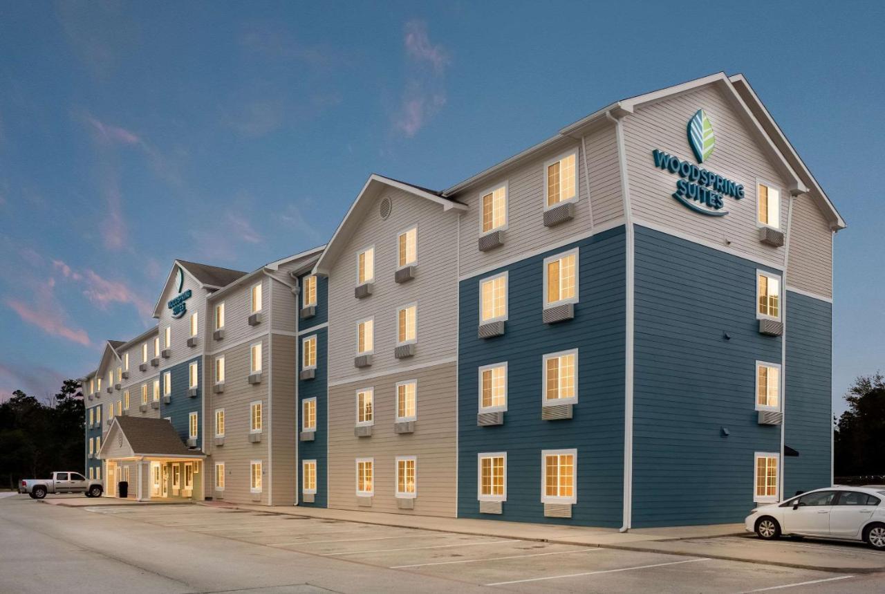 Woodspring Suites Conroe Exterior foto